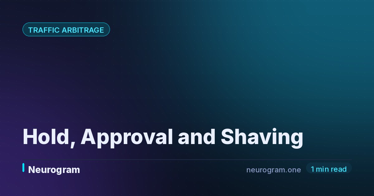 Hold, Approval and Shaving