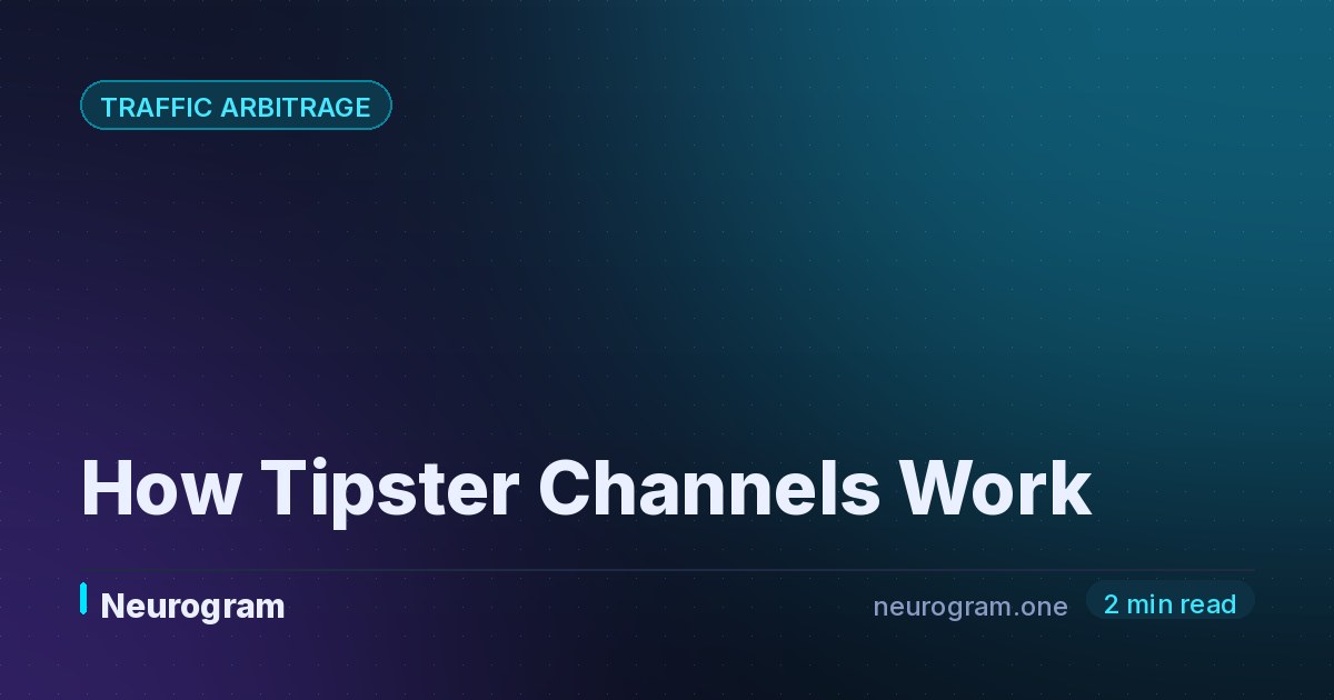 How Tipster Channels Work
