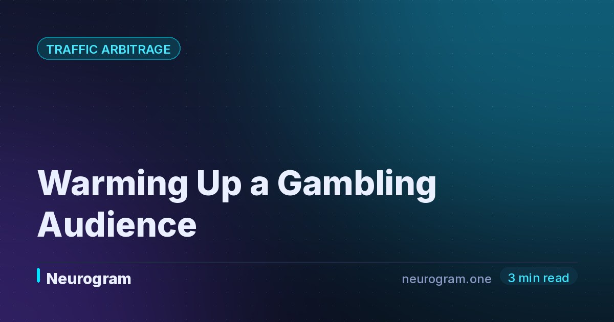 Warming Up a Gambling Audience