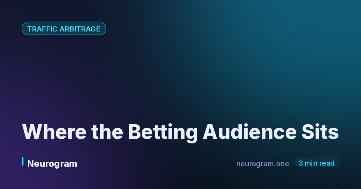 Where the Betting Audience Sits